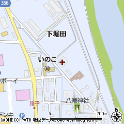 トヨタカローラ山形株式会社　ボデーショップ庄内周辺の地図