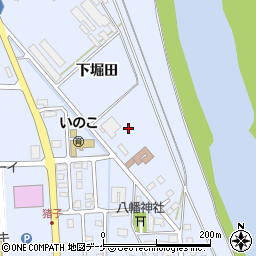 山形県東田川郡三川町猪子下堀田224-2周辺の地図