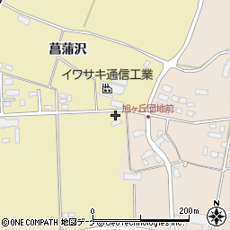 宮城県栗原市栗駒中野上野原南160-2周辺の地図