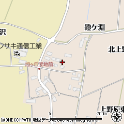 宮城県栗原市栗駒猿飛来北上野10-4周辺の地図
