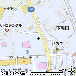 ケンちゃんラーメン 三川店周辺の地図