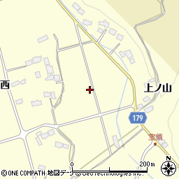 宮城県栗原市栗駒稲屋敷宝領西周辺の地図