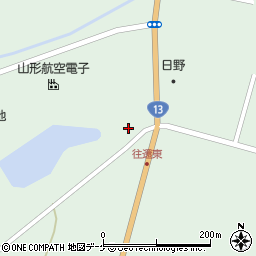 山形県新庄市泉田3487周辺の地図