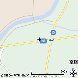 山形県最上郡鮭川村京塚1265周辺の地図