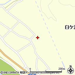 山形県酒田市臼ケ沢（池田通）周辺の地図