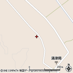 岩手県一関市花泉町涌津舘周辺の地図