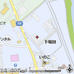 山形県東田川郡三川町猪子下堀田199周辺の地図