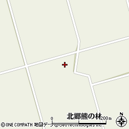宮城県栗原市鶯沢北郷道東中島6-2周辺の地図