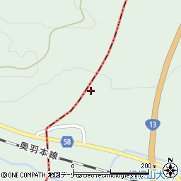 山形県新庄市泉田2308周辺の地図