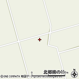 宮城県栗原市鶯沢北郷道東中島6周辺の地図