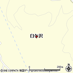 山形県酒田市臼ケ沢周辺の地図