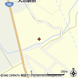 山形県酒田市臼ケ沢（内畑）周辺の地図
