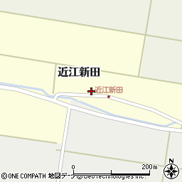 山形県庄内町（東田川郡）近江新田（村下）周辺の地図