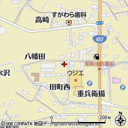 宮城県栗原市栗駒中野田町西198-3周辺の地図