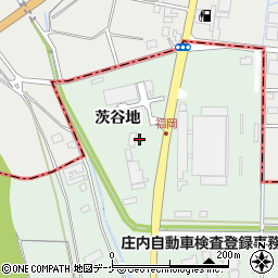 ファミリーマート庄内三川店周辺の地図