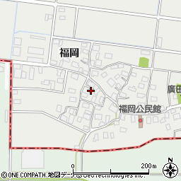 山形県酒田市広野福岡63周辺の地図