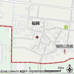 山形県酒田市広野福岡88-2周辺の地図