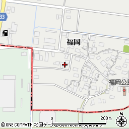 山形県酒田市広野福岡90周辺の地図