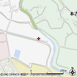 沖ノ田川周辺の地図