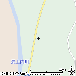山形県最上郡鮭川村京塚592周辺の地図