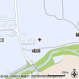宮城県栗原市栗駒岩ケ崎成田周辺の地図