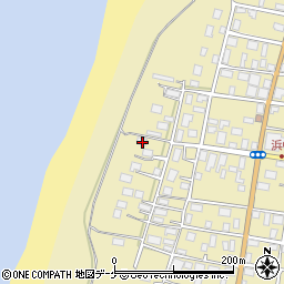 山形県酒田市浜中甲53-2周辺の地図