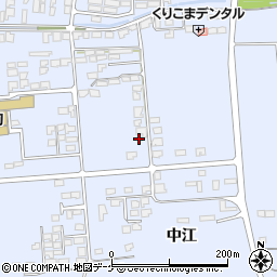 宮城県栗原市栗駒岩ケ崎下町裏周辺の地図