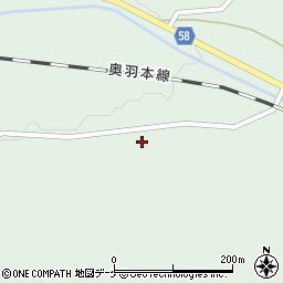 山形県最上郡鮭川村京塚274周辺の地図
