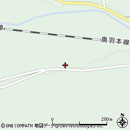 山形県最上郡鮭川村京塚300-1周辺の地図
