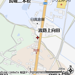 宮城県気仙沼市波路上向原43周辺の地図