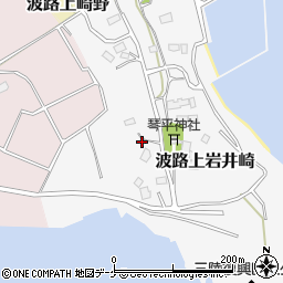 宮城県気仙沼市波路上岩井崎58-4周辺の地図