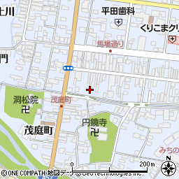 宮城県栗原市栗駒岩ケ崎六日町110-2周辺の地図