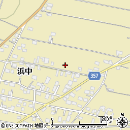 山形県酒田市浜中丁20-5周辺の地図