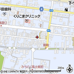 宮城県栗原市栗駒岩ケ崎六日町58周辺の地図