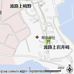 宮城県気仙沼市波路上岩井崎58周辺の地図