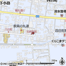 宮城県栗原市栗駒岩ケ崎四日町2周辺の地図