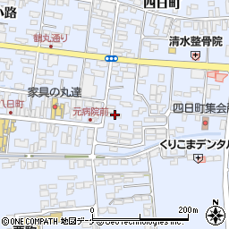 宮城県栗原市栗駒岩ケ崎四日町78周辺の地図