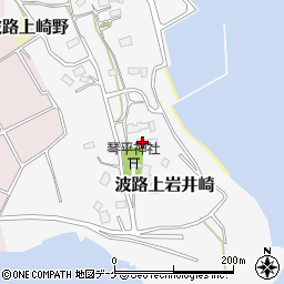 宮城県気仙沼市波路上岩井崎31-2周辺の地図