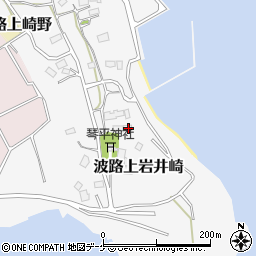 宮城県気仙沼市波路上岩井崎31周辺の地図