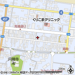 菊地美容院周辺の地図