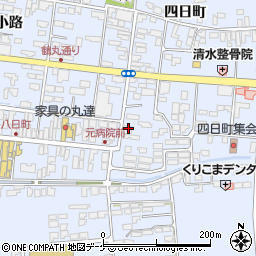 宮城県栗原市栗駒岩ケ崎四日町76周辺の地図