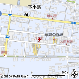宮城県栗原市栗駒岩ケ崎（八日町）周辺の地図