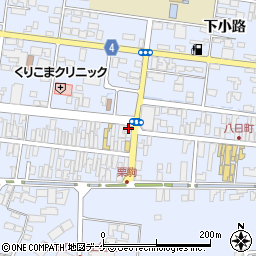 宮城県栗原市栗駒岩ケ崎六日町66周辺の地図