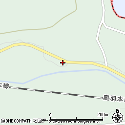 山形県最上郡鮭川村京塚3333周辺の地図