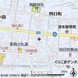 宮城県栗原市栗駒岩ケ崎四日町71周辺の地図