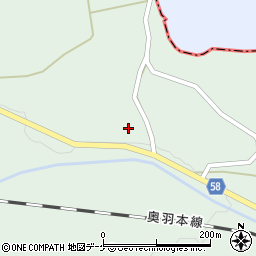 山形県最上郡鮭川村京塚3143周辺の地図