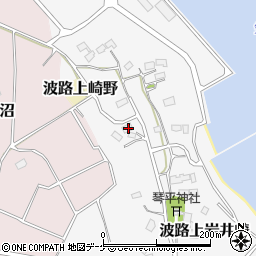 宮城県気仙沼市波路上岩井崎75周辺の地図