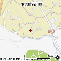 宮城県気仙沼市本吉町石川原141周辺の地図