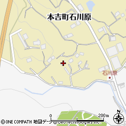 宮城県気仙沼市本吉町石川原143周辺の地図