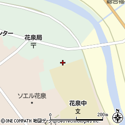 岩手県一関市花泉町花泉袋42周辺の地図